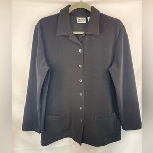 Vintage Chicos Design black jackets. Great weight and texture.Like new condition